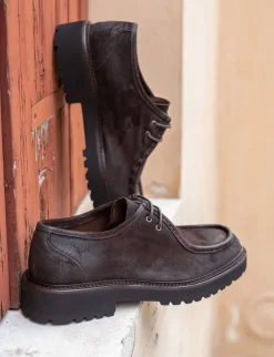 New Stringate camoscio testa Uomo Stringate