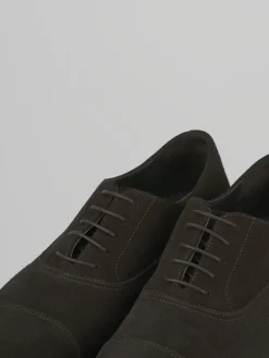 Online Stringate camoscio testa Uomo Stringate