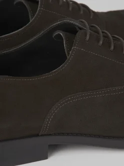 Online Stringate camoscio testa Uomo Stringate