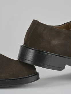 Clearance Stringate camoscio testa Uomo Stringate