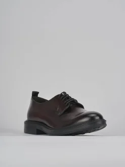 Online Stringate pelle bordo' Uomo Stringate