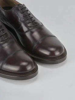 Online Stringate pelle bordo' Uomo Stringate