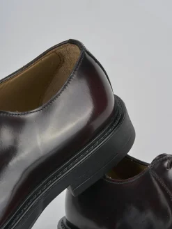 Online Stringate pelle bordo' Uomo Stringate