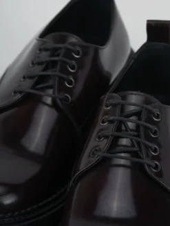 Hot Stringate pelle bordo' Uomo Stringate