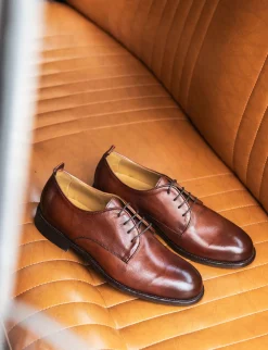 Clearance Stringate pelle Uomo Stringate