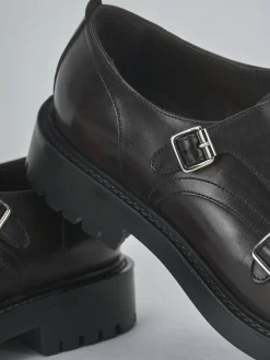 Hot Stringate pelle testa Uomo Stringate