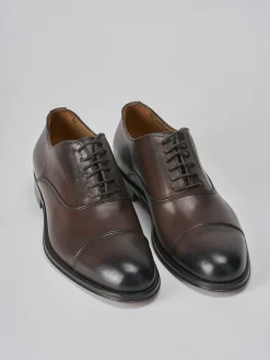 Clearance Stringate pelle testa Uomo Stringate