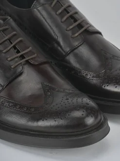 Stringate pelle testa Uomo Stringate