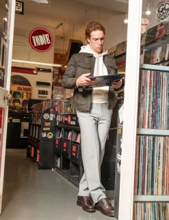 Clearance Stringate pelle testa Uomo Stringate