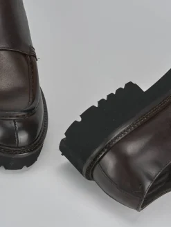 Hot Stringate pelle testa Uomo Stringate