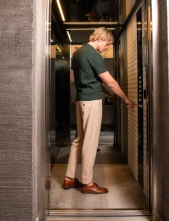 Online Stringate pelle testa Uomo Stringate