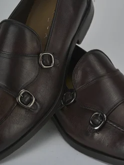 Sale Stringate pelle testa Uomo Stringate