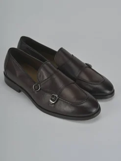 Sale Stringate pelle testa Uomo Stringate