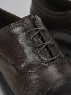 Clearance Stringate pelle testa Uomo Stringate