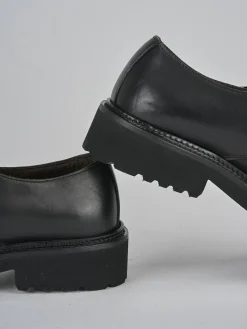 Clearance Stringate tacco 3cm pelle Donna Stringate