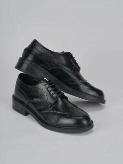 Sale Stringate tacco 2cm pelle Donna Stringate