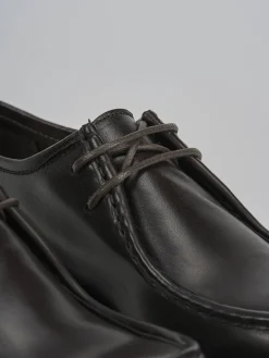 Online Stringate tacco 1cm pelle testa Donna Stringate