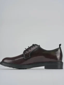 Sale Stringate tacco 2cm pelle bordo' Donna Stringate