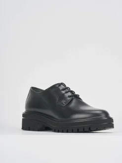 Stringate tacco 2cm pelle Donna Stringate