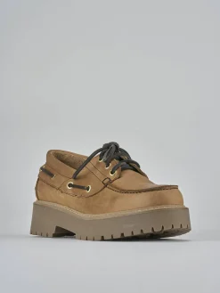 Hot Stringate tacco 3cm pelle Donna Stringate