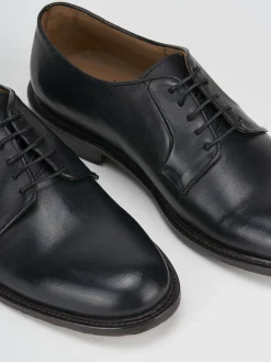 Clearance Stringate tacco 1cm pelle Uomo Stringate