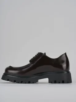 Discount Stringate tacco 2cm pelle testa Donna Stringate