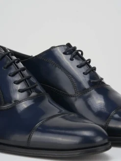 Hot Stringate tacco 1cm pelle Uomo Stringate