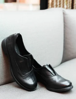 Outlet Stringate tacco 1cm pelle Donna Stringate