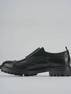 Outlet Stringate tacco 2cm pelle Donna Stringate