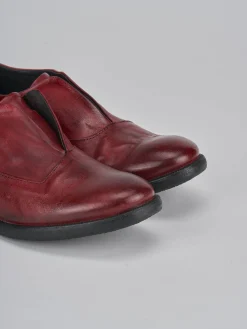 Discount Stringate tacco 1cm pelle bordo' Donna Stringate